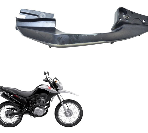 Alça Traseira Esquerda Honda Nxr 160 Bros 15-20 Original Preto