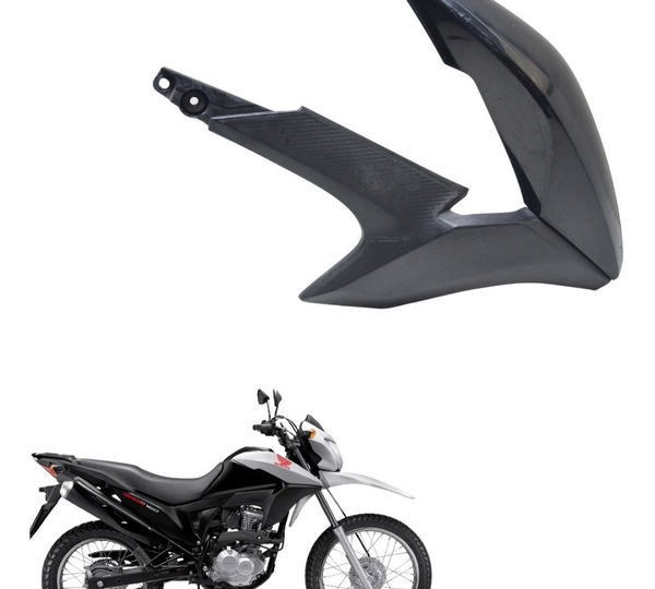 Aleta Tanque Direita Aba Honda Nxr 160 Bros 15-20 Original Preto