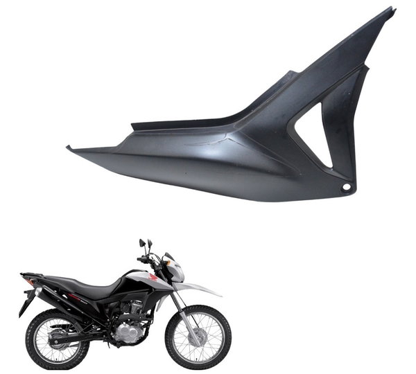 Carenagem Lateral Direita Honda Nxr 160 Bros 15-20 Original Preto