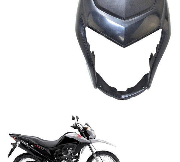 Carenagem Farol Honda Nxr 160 Bros 15-20 Original Preto
