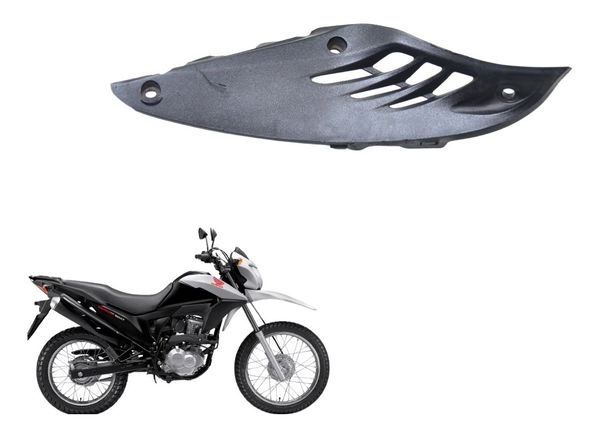 Acabamento Interno Esquerdo Honda Nxr 160 Bros 15-20 Orig
