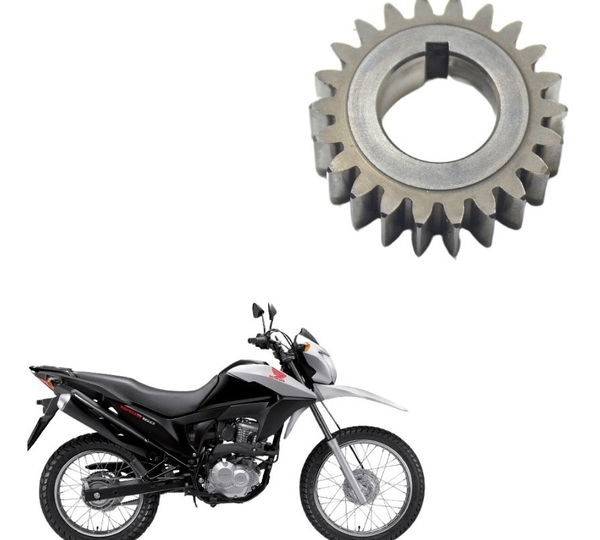 Engrenagem Motor Honda Nxr 160 Bros 15-20 Original