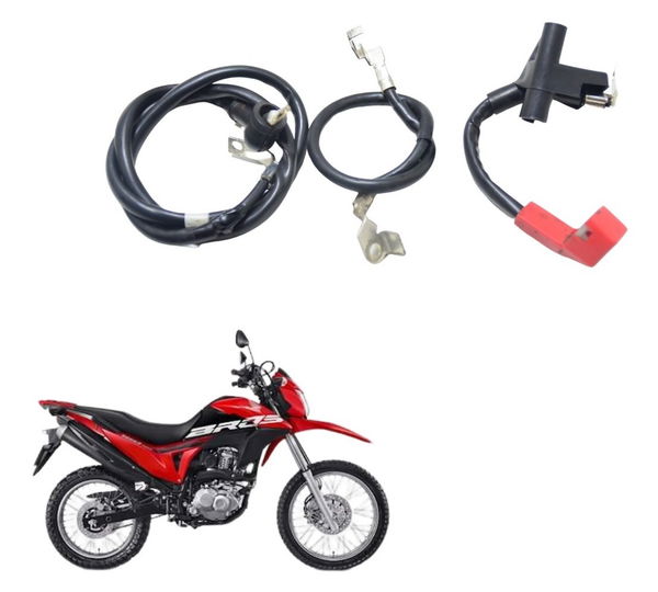Cabo Bateria +/- Honda Nxr 160 Bros 15-20 Original