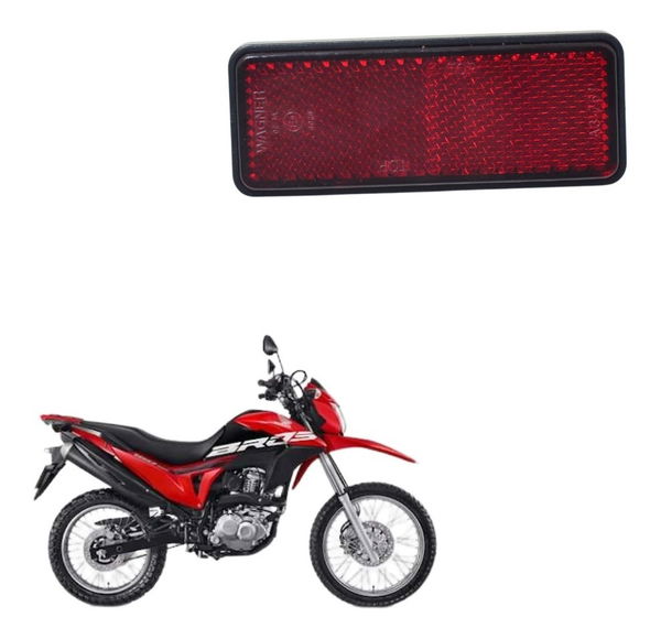 Refletor Olho Gato Honda Nxr 160 Bros 15-20 Original