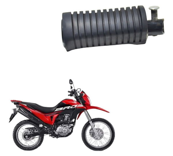 Pedaleira Traseira Esquerd Honda Nxr 160 Bros 15-20 Original