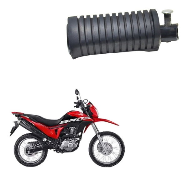 Pedaleira Traseira Esquerd Honda Nxr 160 Bros 15-20 Original