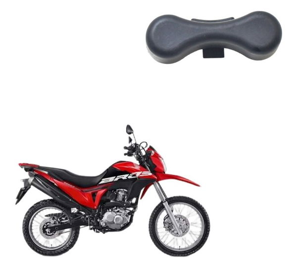 Borracha Acabamento Honda Nxr 160 Bros 15-20 Original