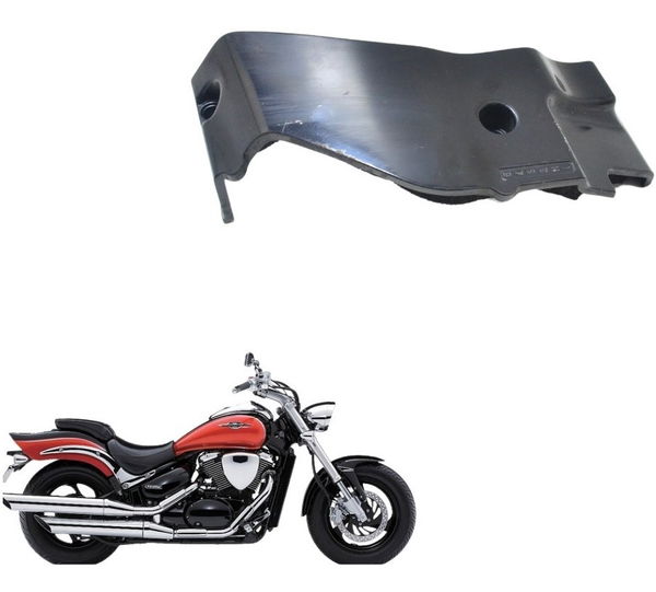 Acabamento Esq Tamp Pinhão Suzuki Boulevard M 800 05-11 Orig Preto