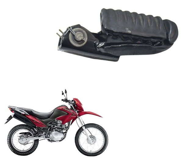 Pedaleira Diant Esq Detalhe Honda Nxr 150 Bros Mix 2011 Orig