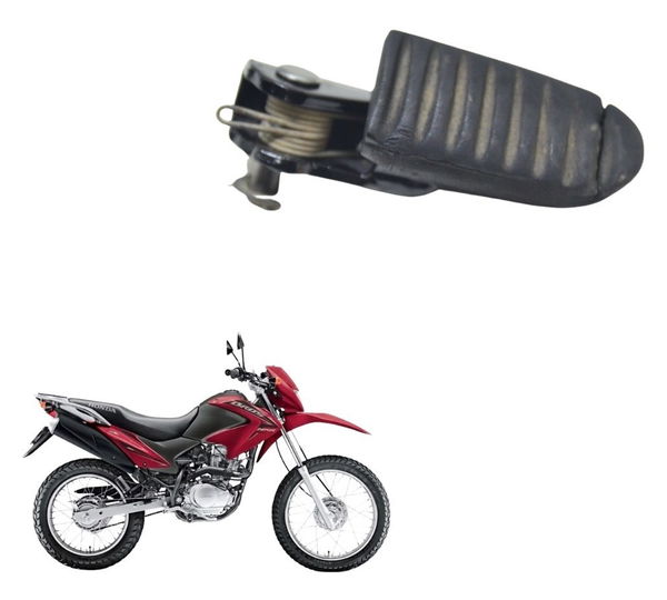 Pedaleira Diant Direita Honda Nxr 150 Bros Mix 2011 Orig