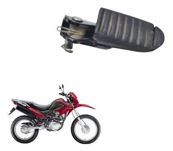 Pedaleira Diant Direita Honda Nxr 150 Bros Mix 2011 Orig