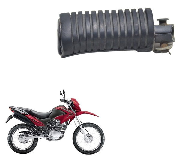 Pedaleira Traseira Esq Honda Nxr 150 Bros Mix 2011 Orig