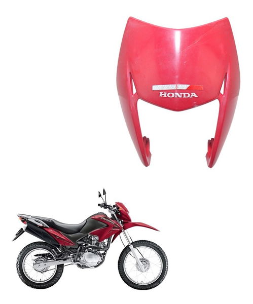 Carenagem Farol C/ Detalhes Honda Nxr 150 Bros Mix 2011 Orig