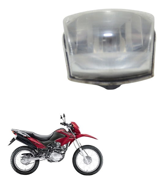 Farol C/ Detalhes Honda Nxr 150 Bros Mix 2011 Original
