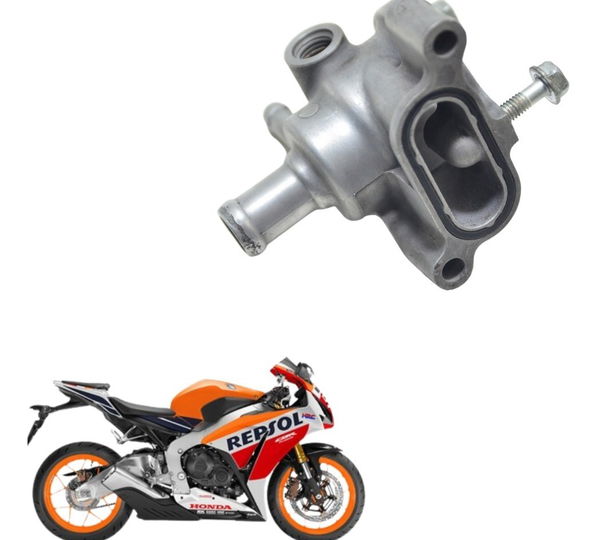Carcaça Válvula Termostática Honda Cbr 1000 Rr 04-07 Orig