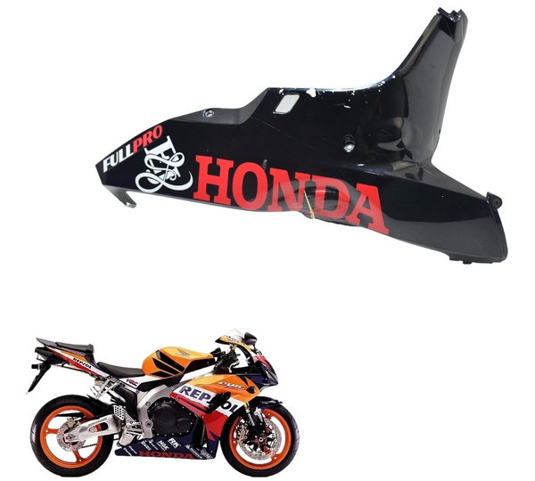 Spoiler Direito C/ Avaria Honda Cbr 1000 Rr 04-07 Original Preto