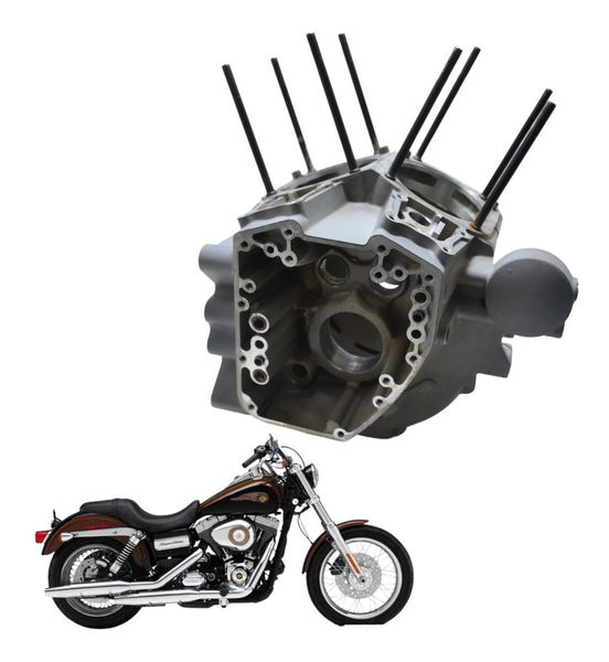 Carcaça Bloco Motor Harley Dyna Super Glide 08-11 Orig