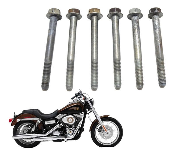 Kit Parafuso Bloco Harley Dyna Super Glide 08-11 Original