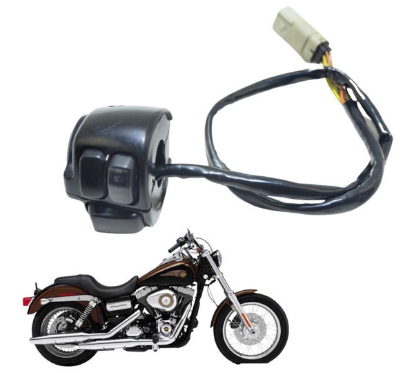 Chave Punho Luz Esq Harley Dyna Super Glide 08-11 Original