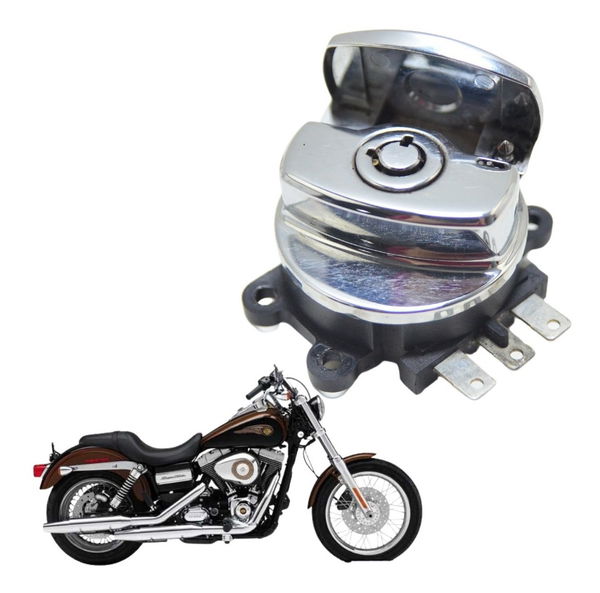 Chave Ignição S/ Chave Harley Dyna Super Glide 08-11 Orig
