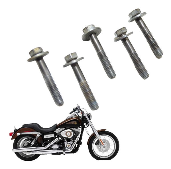 Jogo Parafusos Polia Harley Dyna Super Glide 08-11 Original