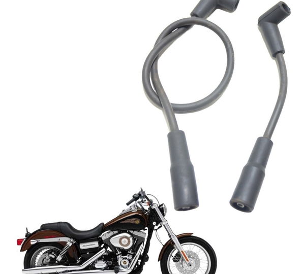 Par Cabo Bobina Ignição Harley Dyna Super Glide 08-11 Orig
