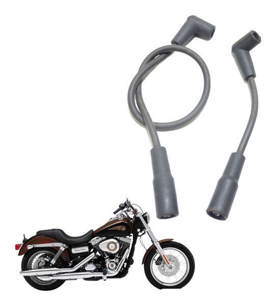 Par Cabo Bobina Ignição Harley Dyna Super Glide 08-11 Orig