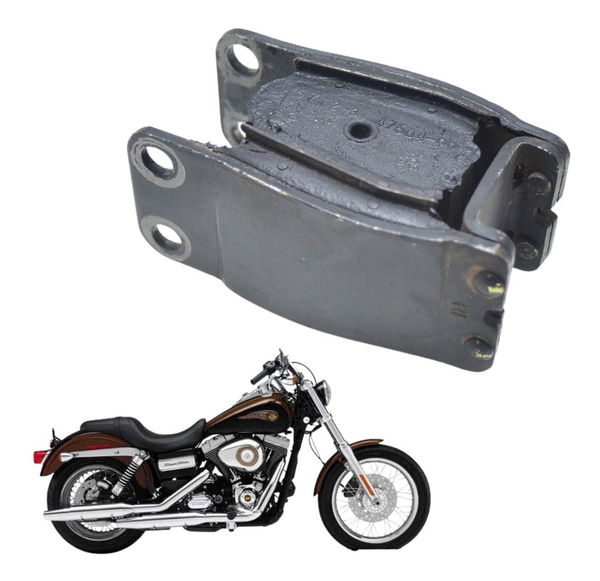 Coxim Traseiro Motor Harley Dyna Super Glide 08-11 Original