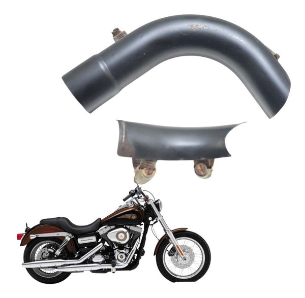 Par Capa Escape Harley Dyna Super Glide 08-11 Original