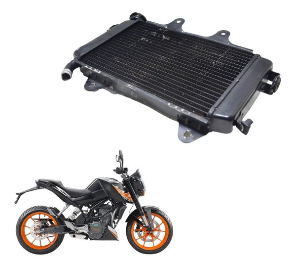Radiador C/ Avaria Ktm 200 Duke 12-19 Original
