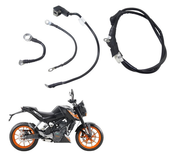 Cabos Bateria +/- Ktm 200 Duke 12-19 Original
