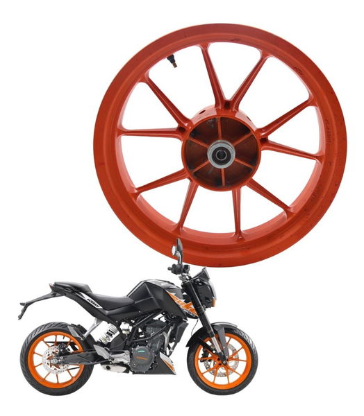 Roda Traseiro C/ Abs Ktm 200 Duke 12-19 Original