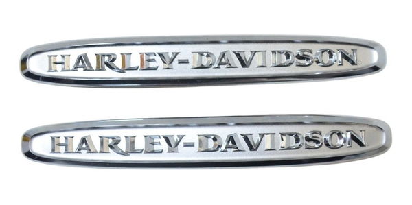 Par Emblema Tanque Harley Electra Touring 08-13 Original