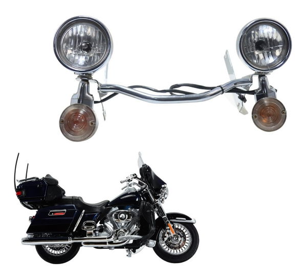 Suporte Farol Auxiliar Harley Electra Touring 08-13 Original