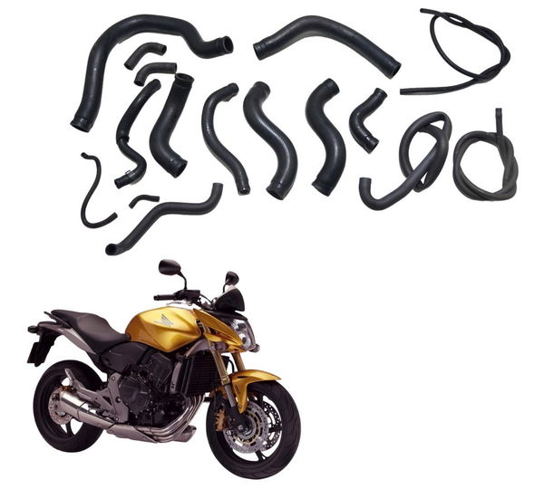 Kit Mangueiras Honda Cb 600f Hornet 08-11 Original