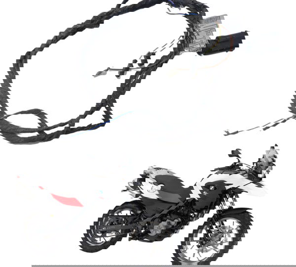 Chicote Lanterna Traseira Bmw G 650 Gs 12-16 Original