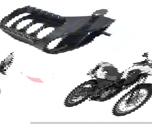 Pedaleira Dianteira Esquerda Bmw G 650 Gs 12-16 Original