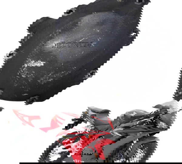 Tampa Estator C/ Detalhes Honda Cbr 1000 Rr 04-07 Original Preto