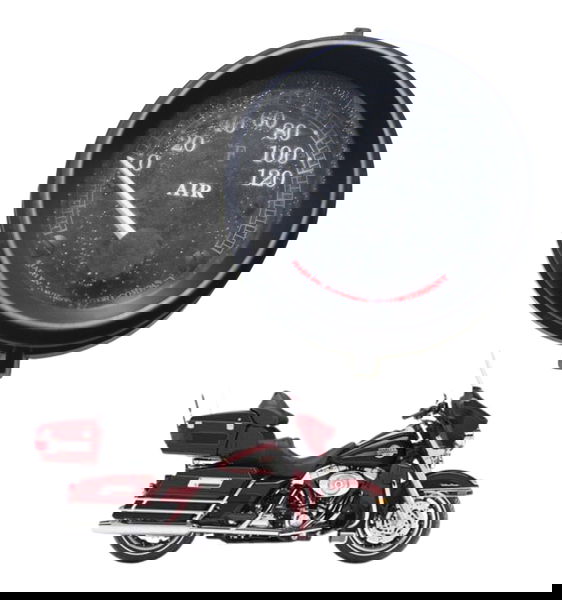 Marcador Pressão Ar Harley Electra Touring 04-07 Original