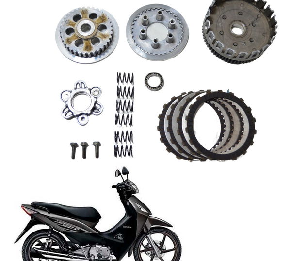 Embreagem Completa Honda Biz 125 + 05-07 Original