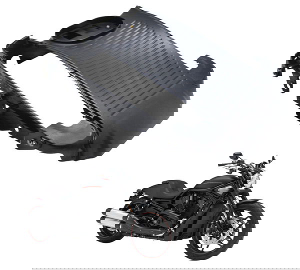 Carenagem Radiador C/ Avaria Harley Night Rod 12-16 Original Preto