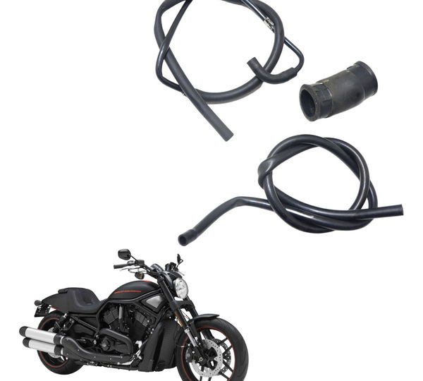 Kit Mangueiras Conexão Água Harley Night Rod 12-16 Original