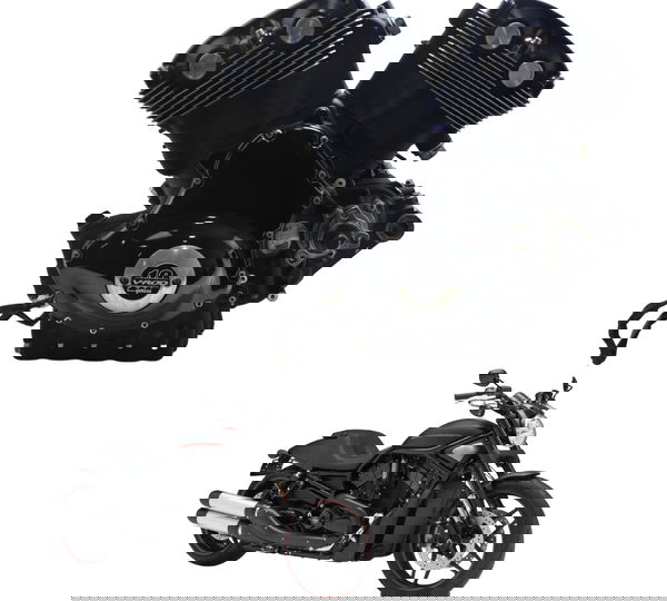 Motor Compl Base Troca Nfe Baixa Harley Night Rod 12-16 Orig