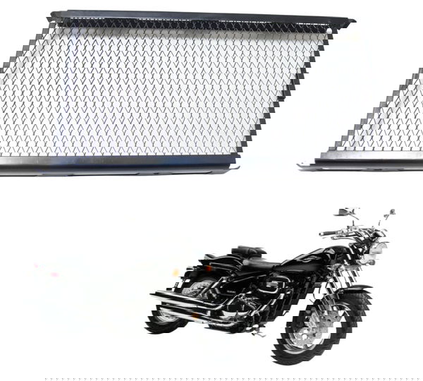 Grade Radiador Suzuki Vz 800 Marauder 97-05 Orig Preto