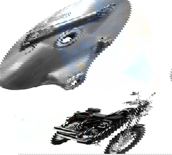 Espelho Roda Traseira Suzuki Vz 800 Marauder 97-05 Original Prateado