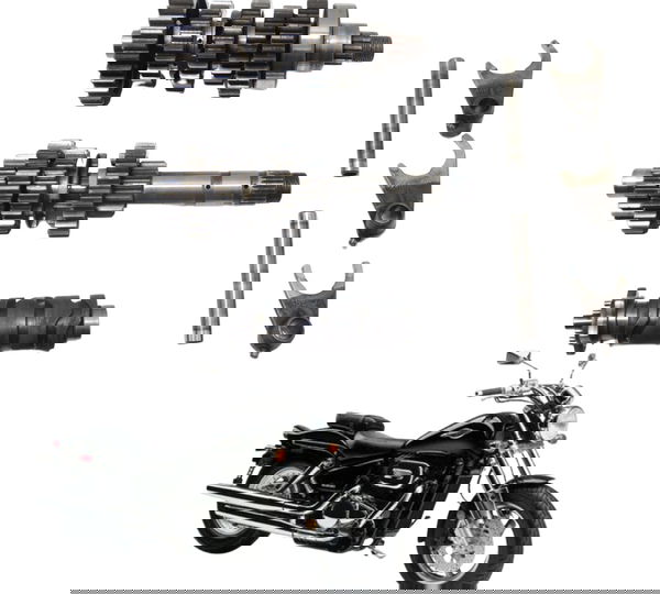 Caixa Marcha Completa Suzuki Vz 800 Marauder 97-05 Original