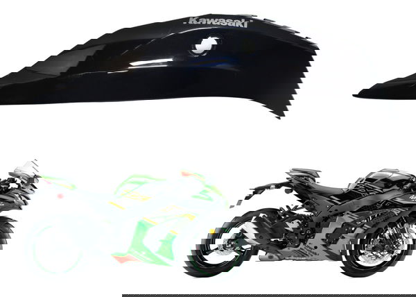 Carenagem Rabeta Esq C/ Avaria Kawasaki Zx 10r 17-22 Orig