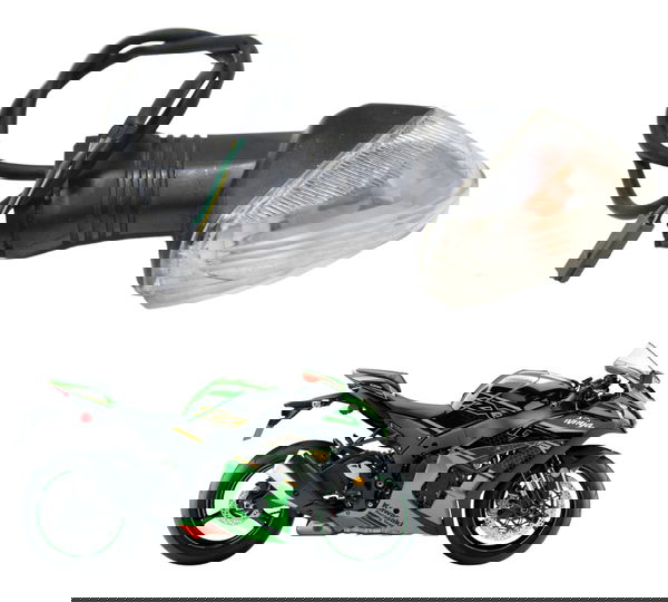 Pisca Traseiro Dir C/ Detalhe Kawasaki Zx 10r 17-22 Original