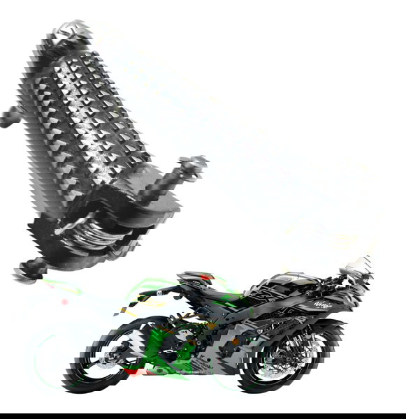 Pedaleira Dianteira Esquerda Kawasaki Zx 10r 17-22 Original