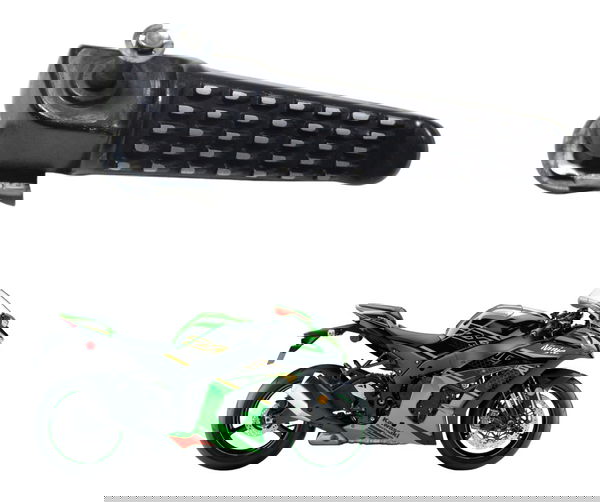 Pedaleira Traseira Direita Kawasaki Zx 10r 17-22 Original
